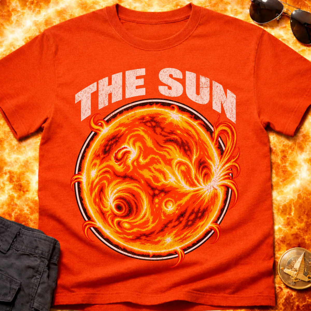 The Sun Large T-Shirt product image 2