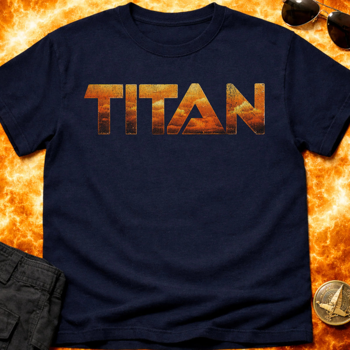Titan Text T-Shirt product image 3