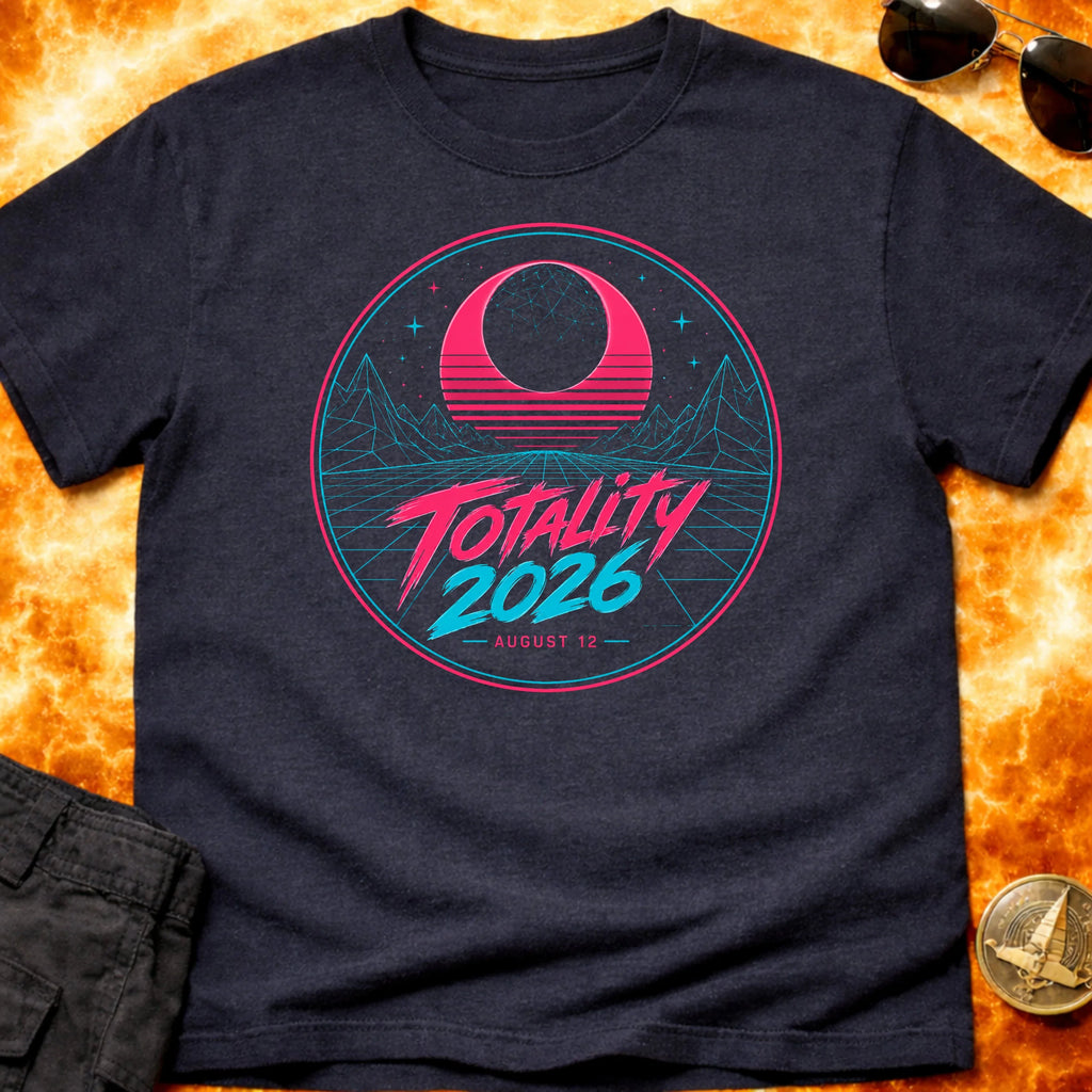Totality 2026 Eclipse Neon T-Shirt product image 4