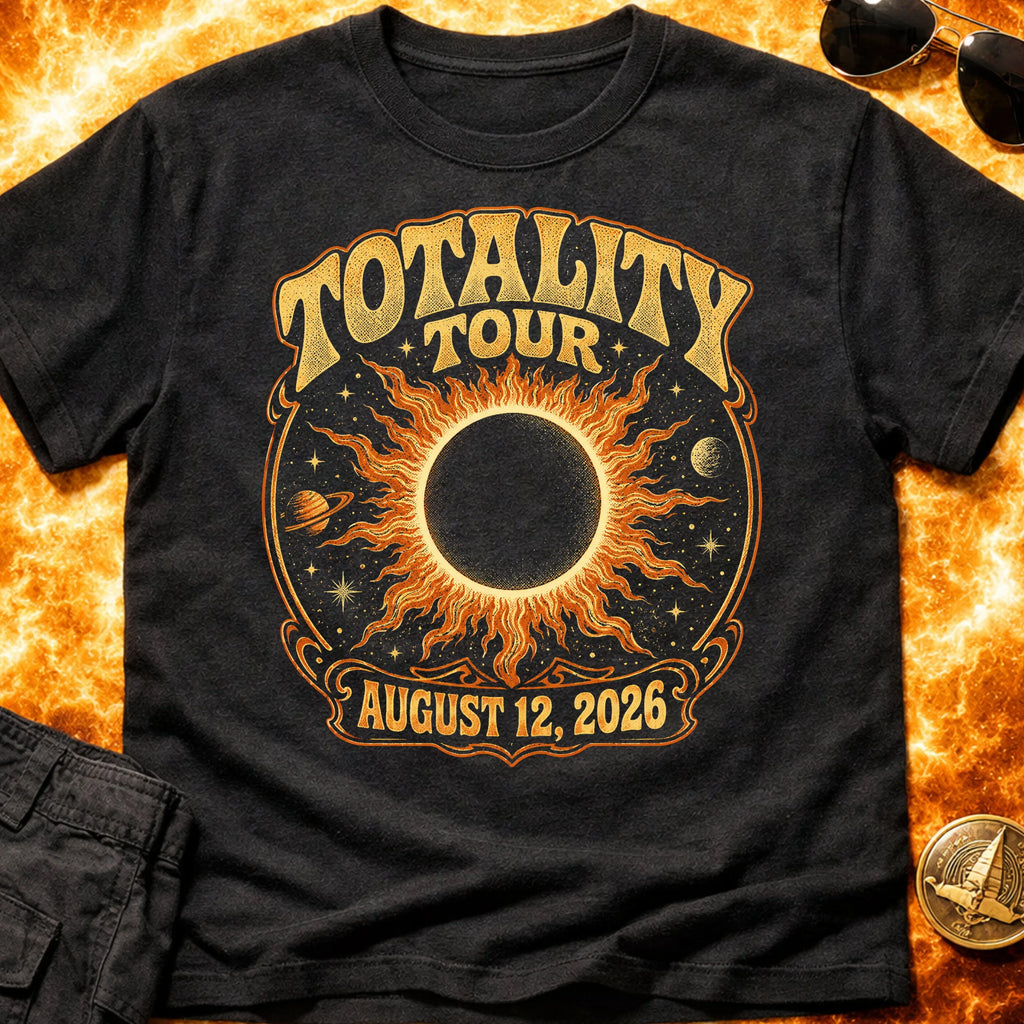 Totality Tour Eclipse 2026 T-Shirt product image 3