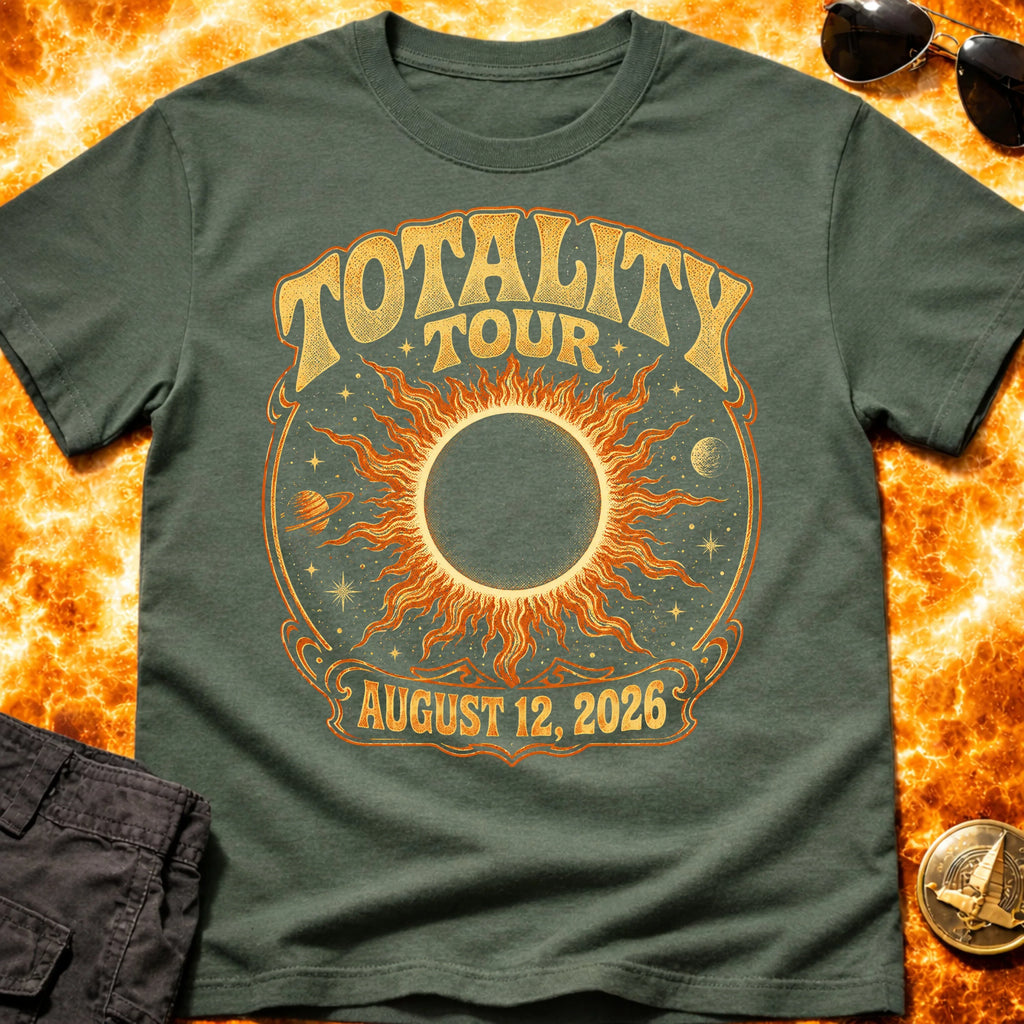 Totality Tour Eclipse 2026 T-Shirt product image 4