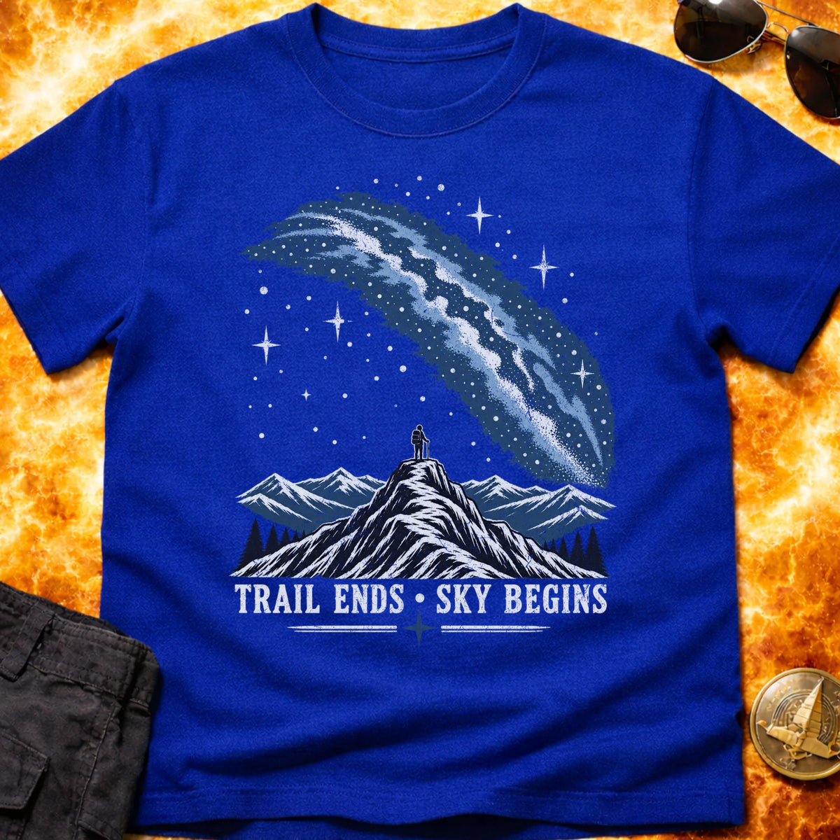Trail Ends Sky Begins T-Shirt product image 5