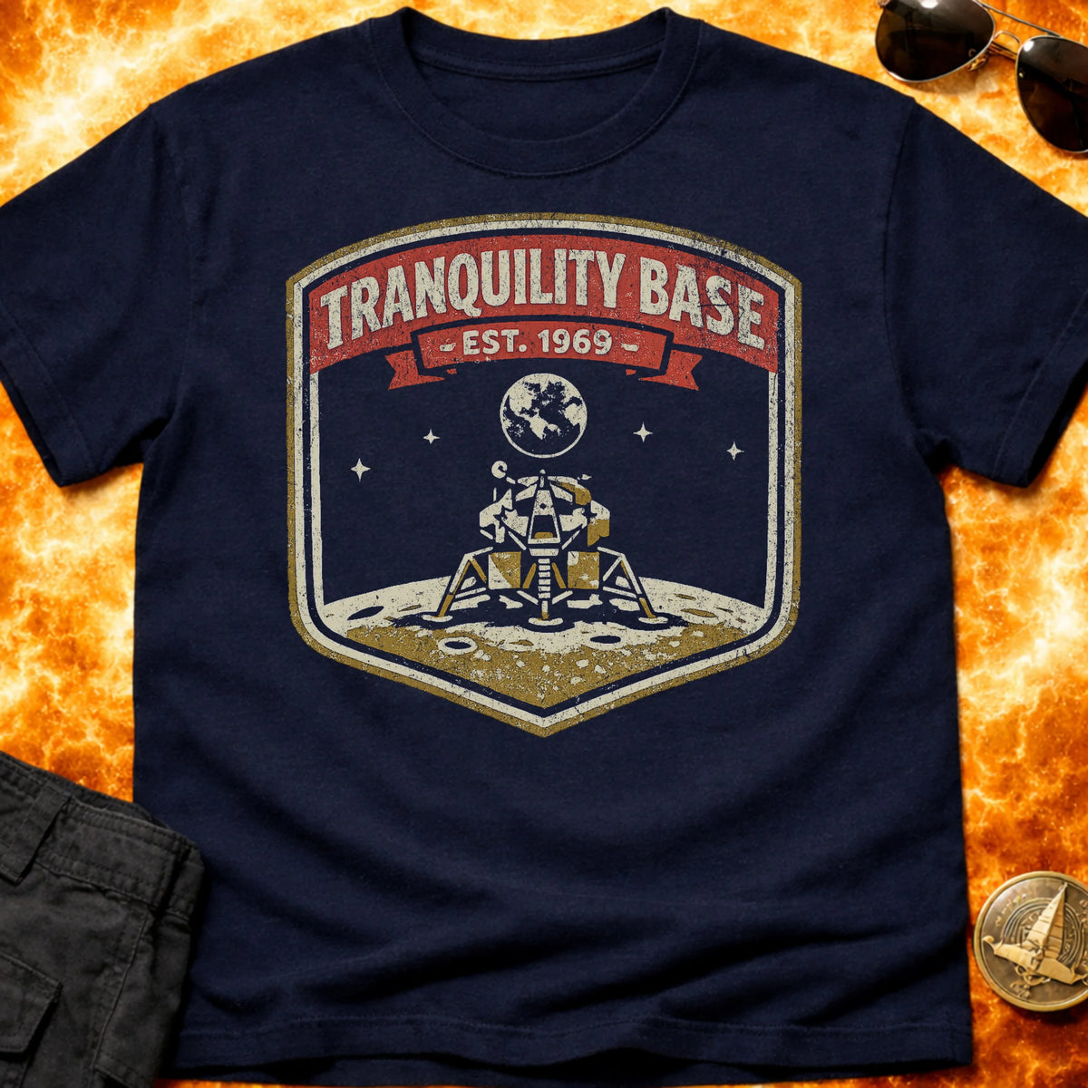 Tranquility Base Est 1969 T-Shirt product image 3