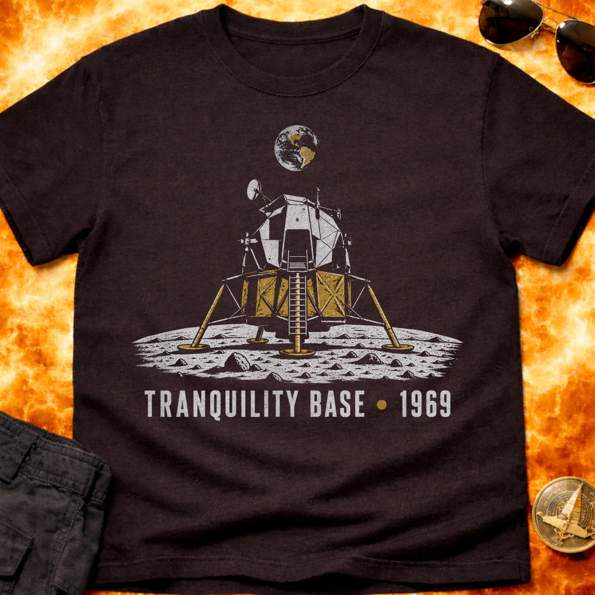 Tranquility Base Lander T-Shirt product image 4