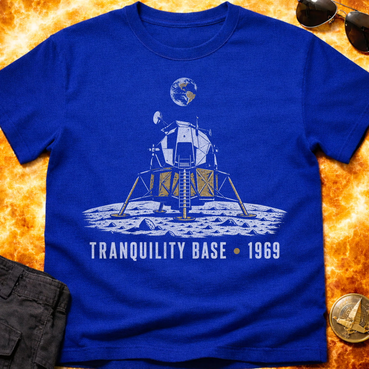 Tranquility Base Lander T-Shirt product image 5