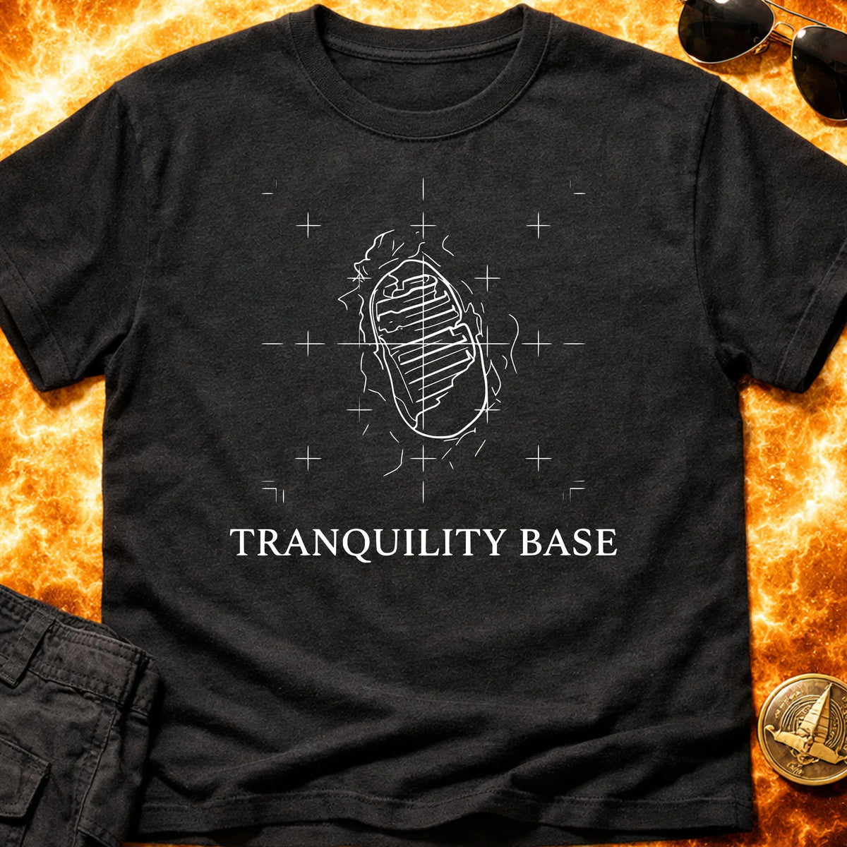 Tranquility Base Minimal T-Shirt product image 4