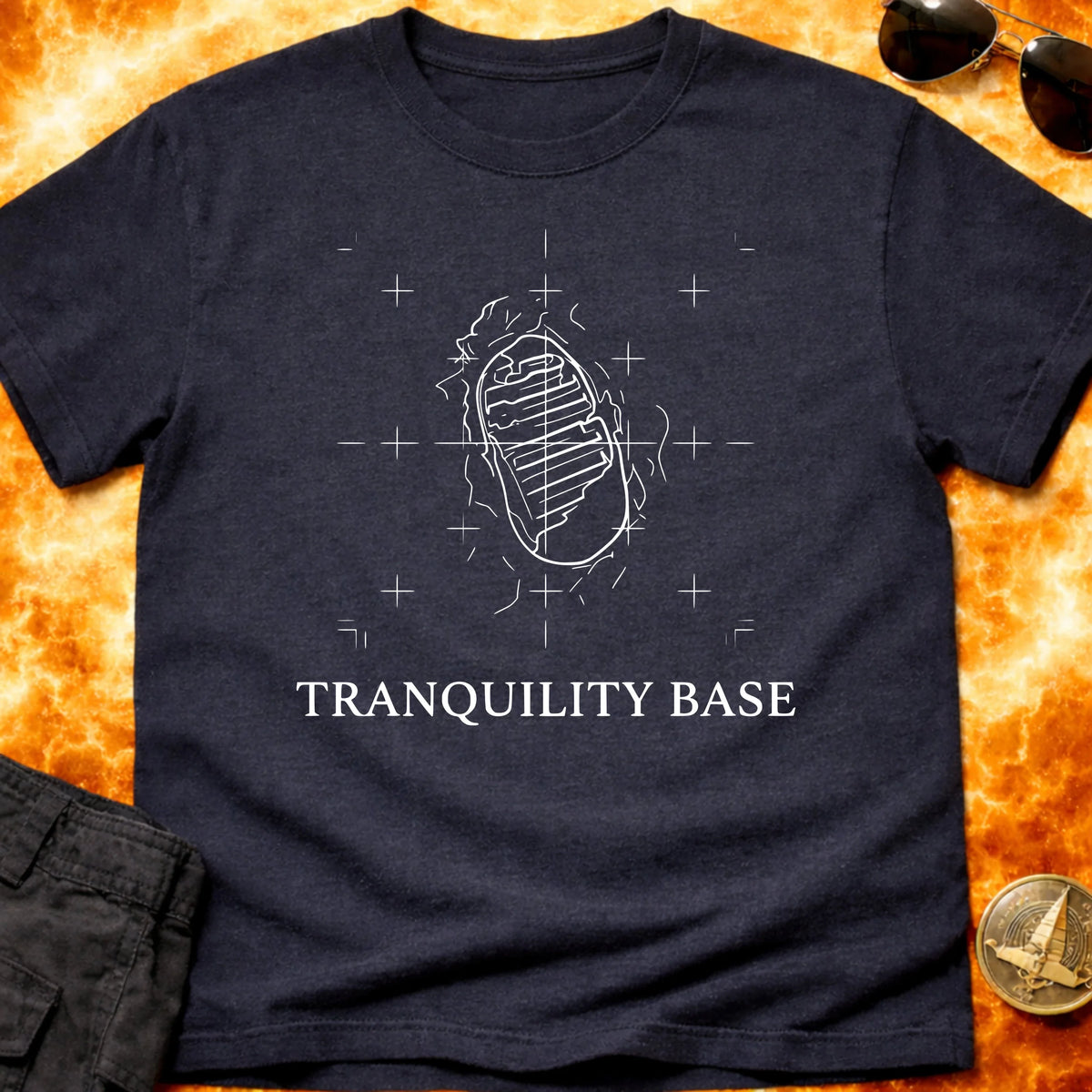 Tranquility Base Minimal T-Shirt product image 6