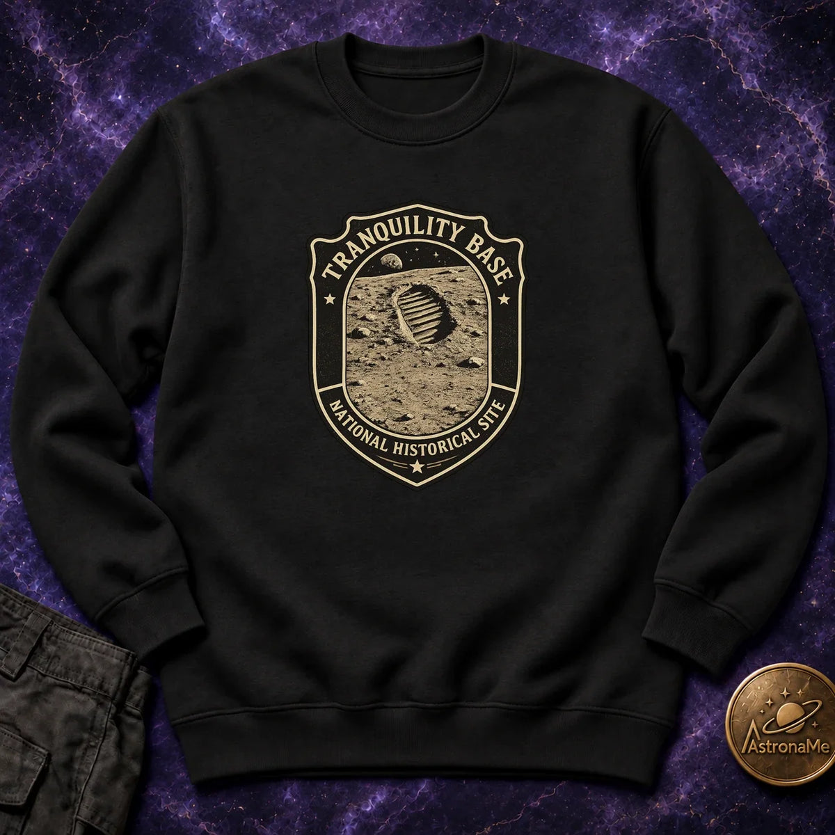 Tranquility Base National Historical Site Crewneck product image 3