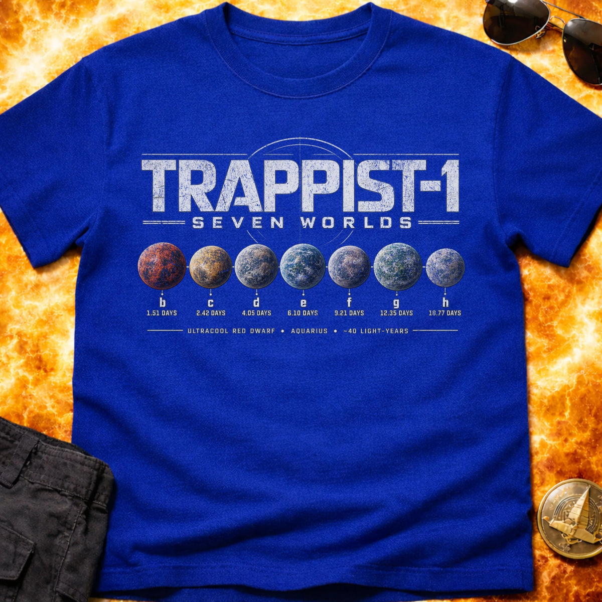 Trappist 1 T-Shirt product image 3