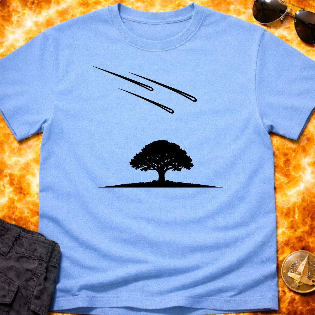 Tree Meteor Shower T-Shirt product image 5