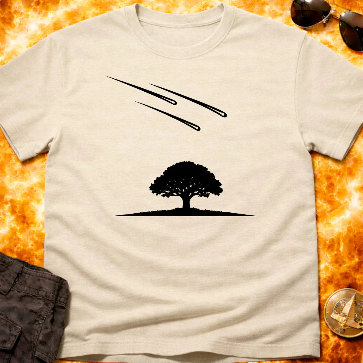 Tree Meteor Shower T-Shirt product image 4