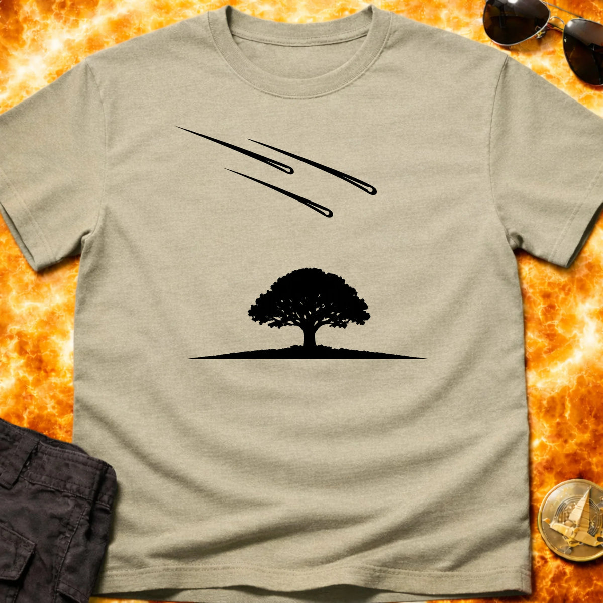 Tree Meteor Shower T-Shirt product image 3