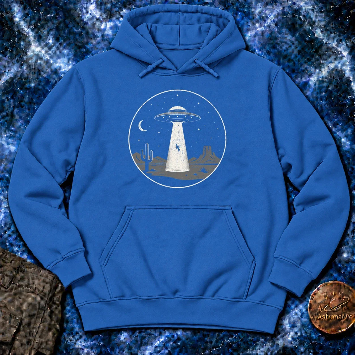 UFO Abduction Minimal Hoodie product image 6