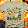 UFO Western Folk Art T-Shirt product image 1