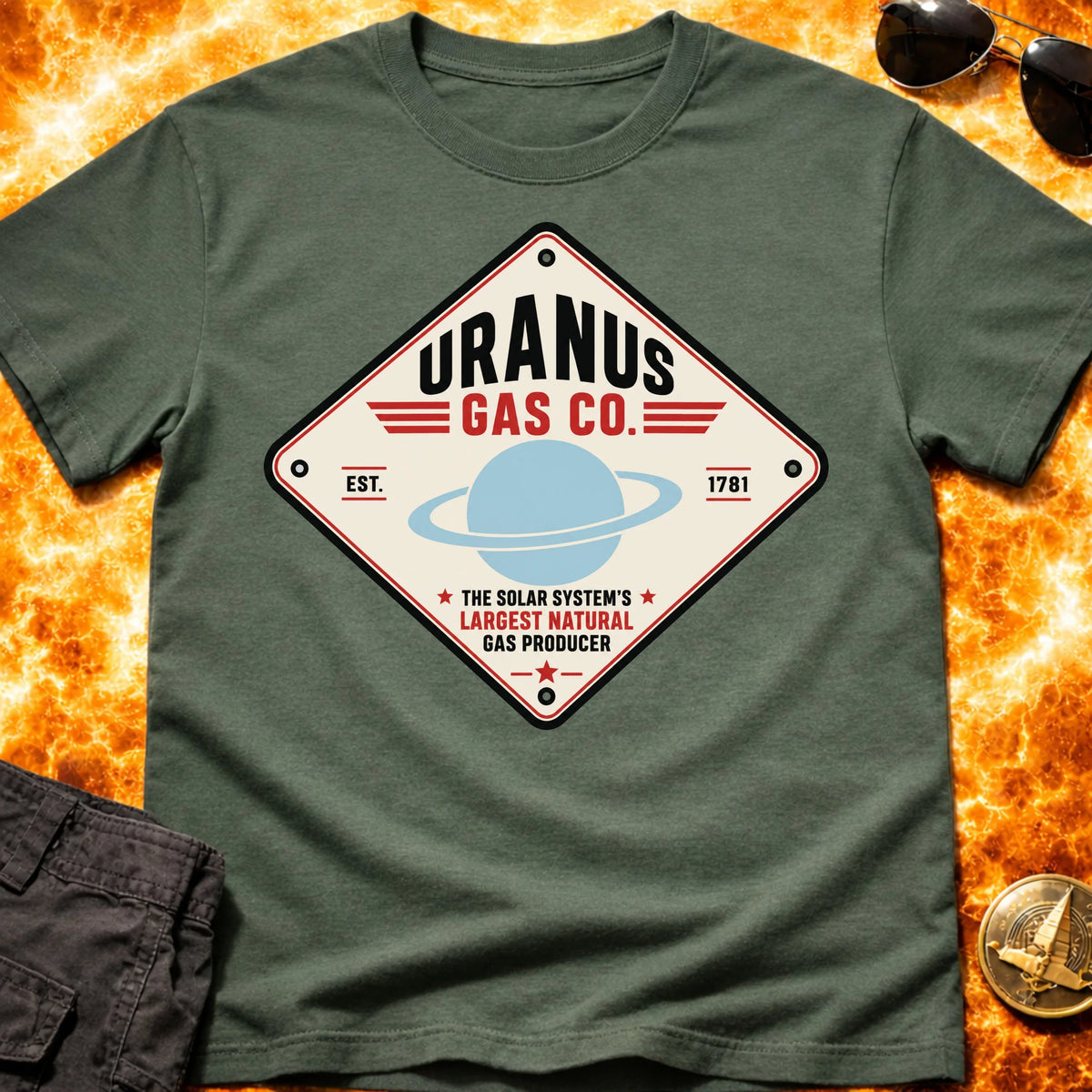 Uranus Gas Co T-Shirt product image 1