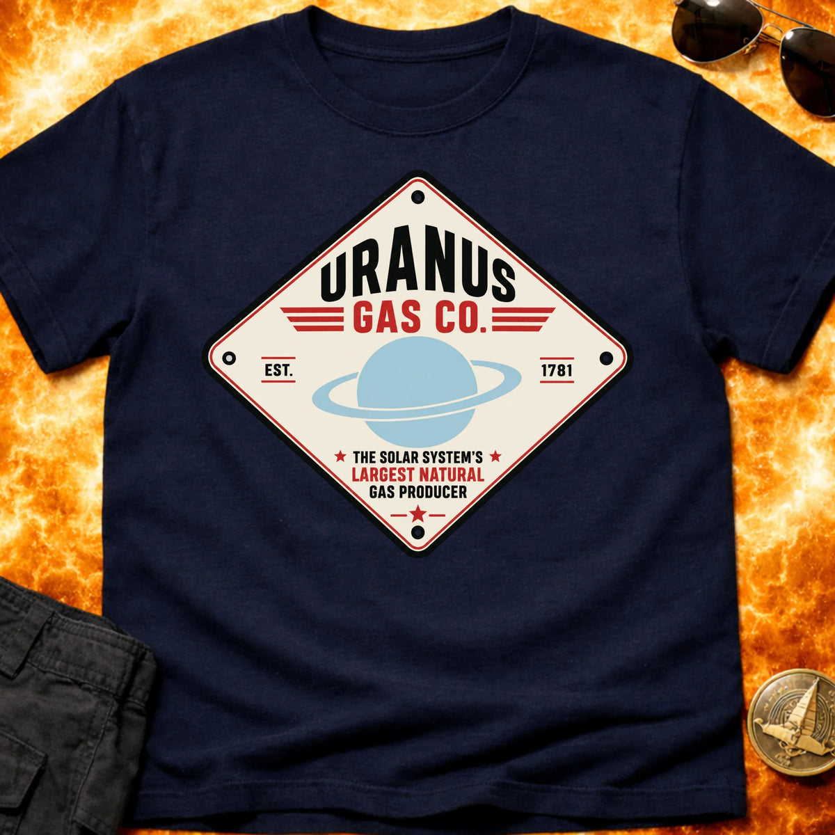 Uranus Gas Co T-Shirt product image 2