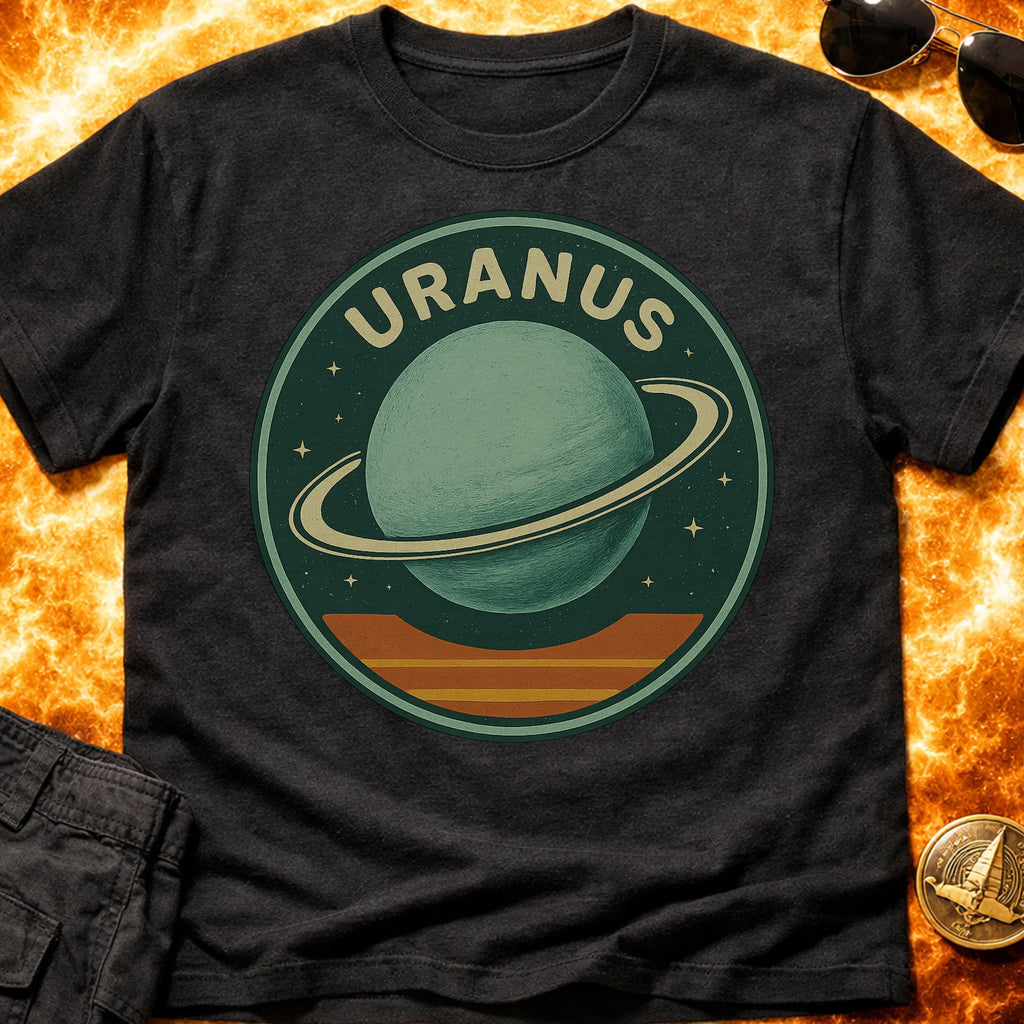 Uranus Retro Patch T-Shirt product image 3