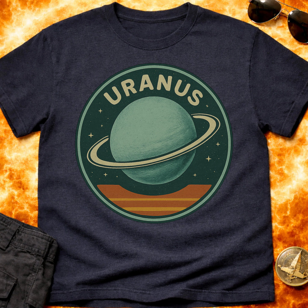 Uranus Retro Patch T-Shirt product image 1