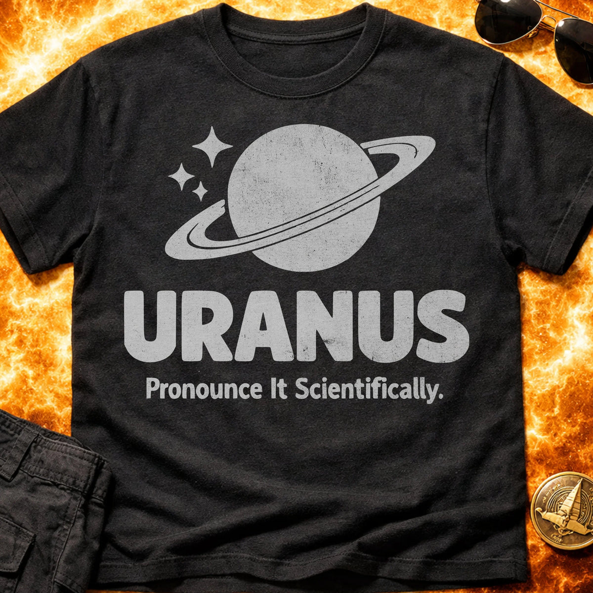 Uranus Scientifically T-Shirt product image 3