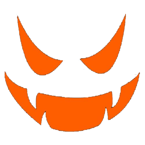 Vampire Pumpkin Emoticon T-Shirt product image 2