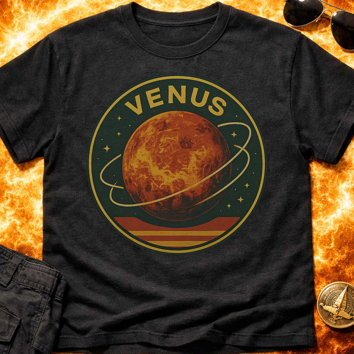 Venus Retro Patch T-Shirt product image 1