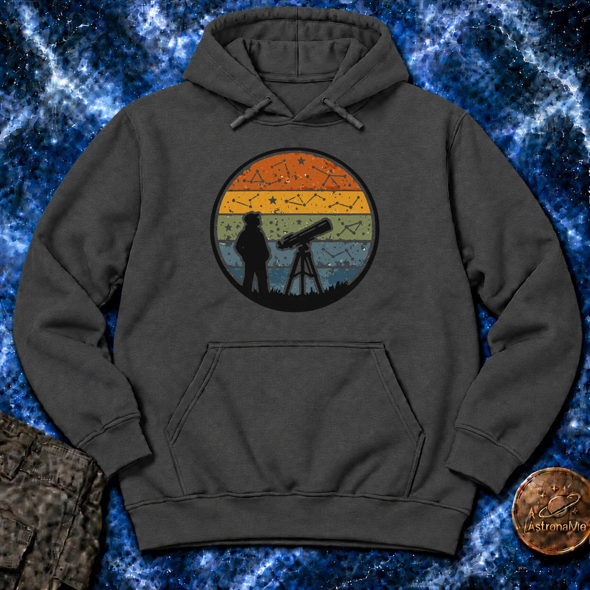 Vintage Stargazer Sunset Hoodie product image 2