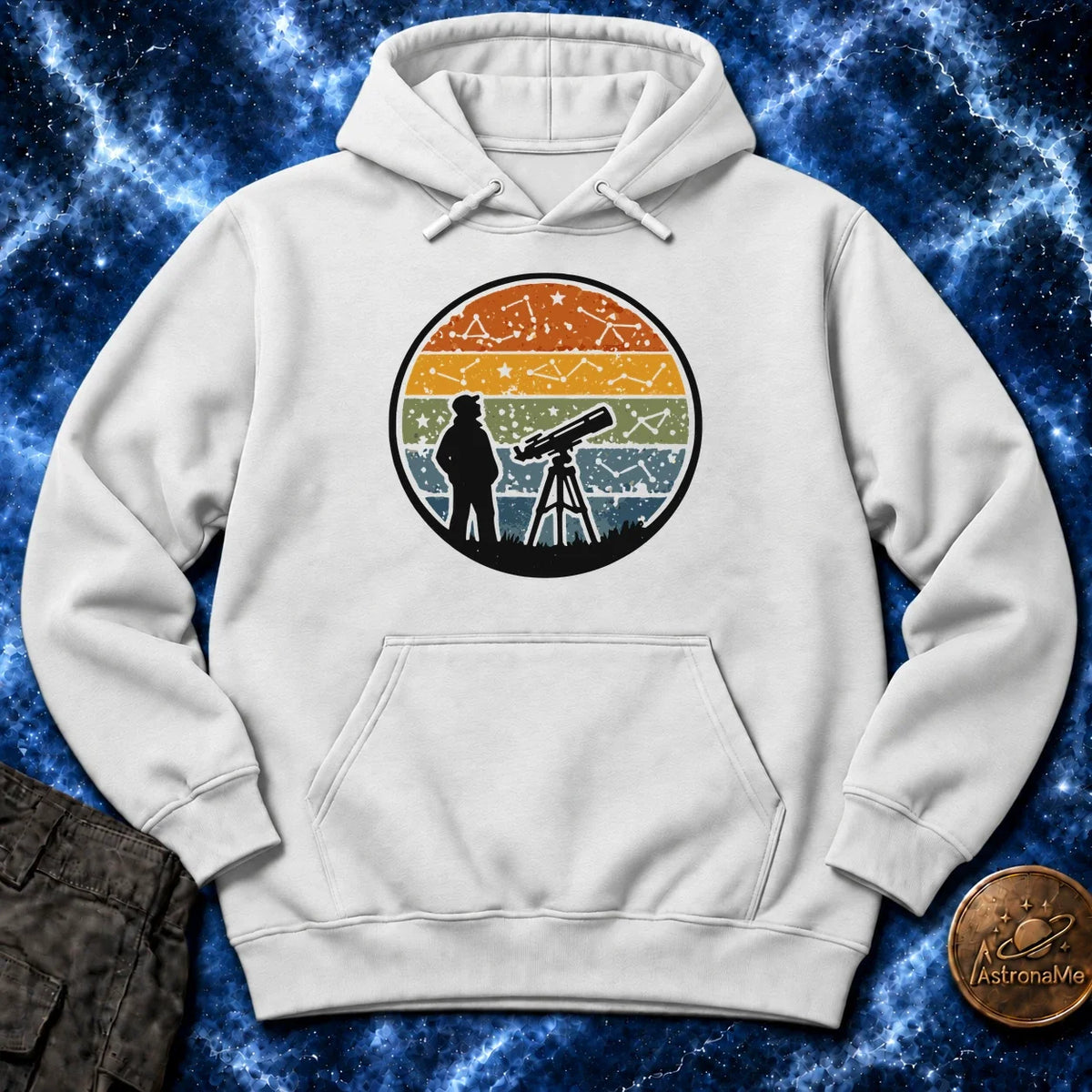 Vintage Stargazer Sunset Hoodie product image 1