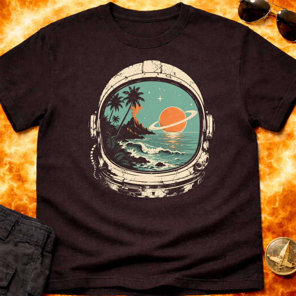 Volcano Saturn Helmet T-Shirt product image 2