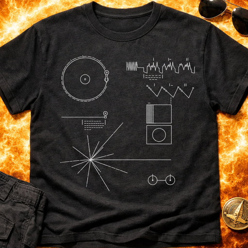 Voyager Earth Design T-Shirt product image 3