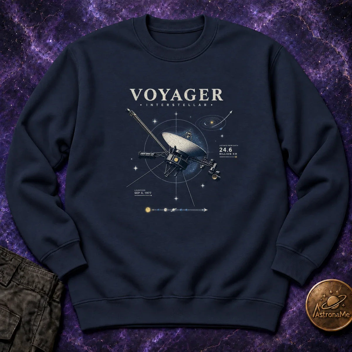 Voyager Interstellar Crewneck Sweatshirt product image 3
