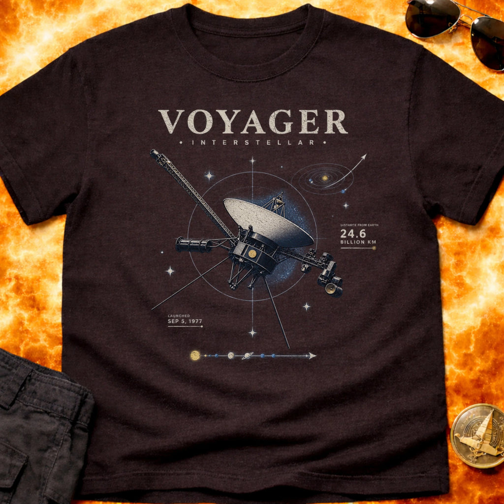 Voyager Interstellar T-Shirt product image 2