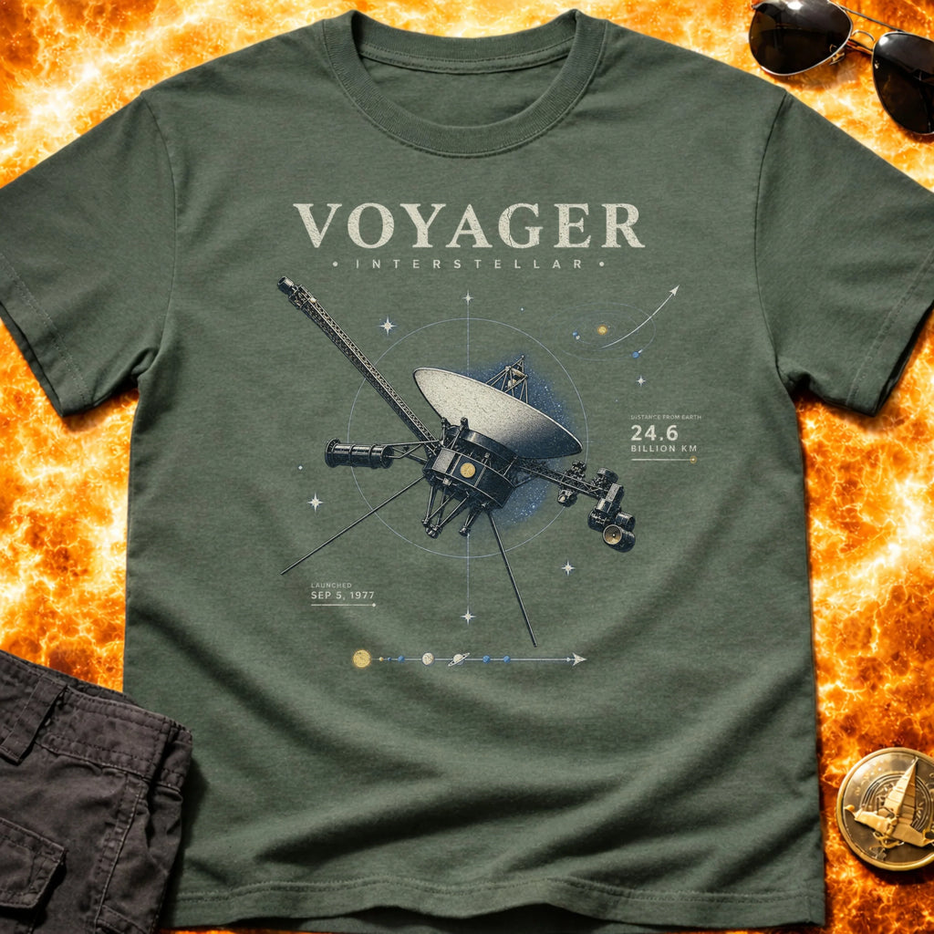 Voyager Interstellar T-Shirt product image 5
