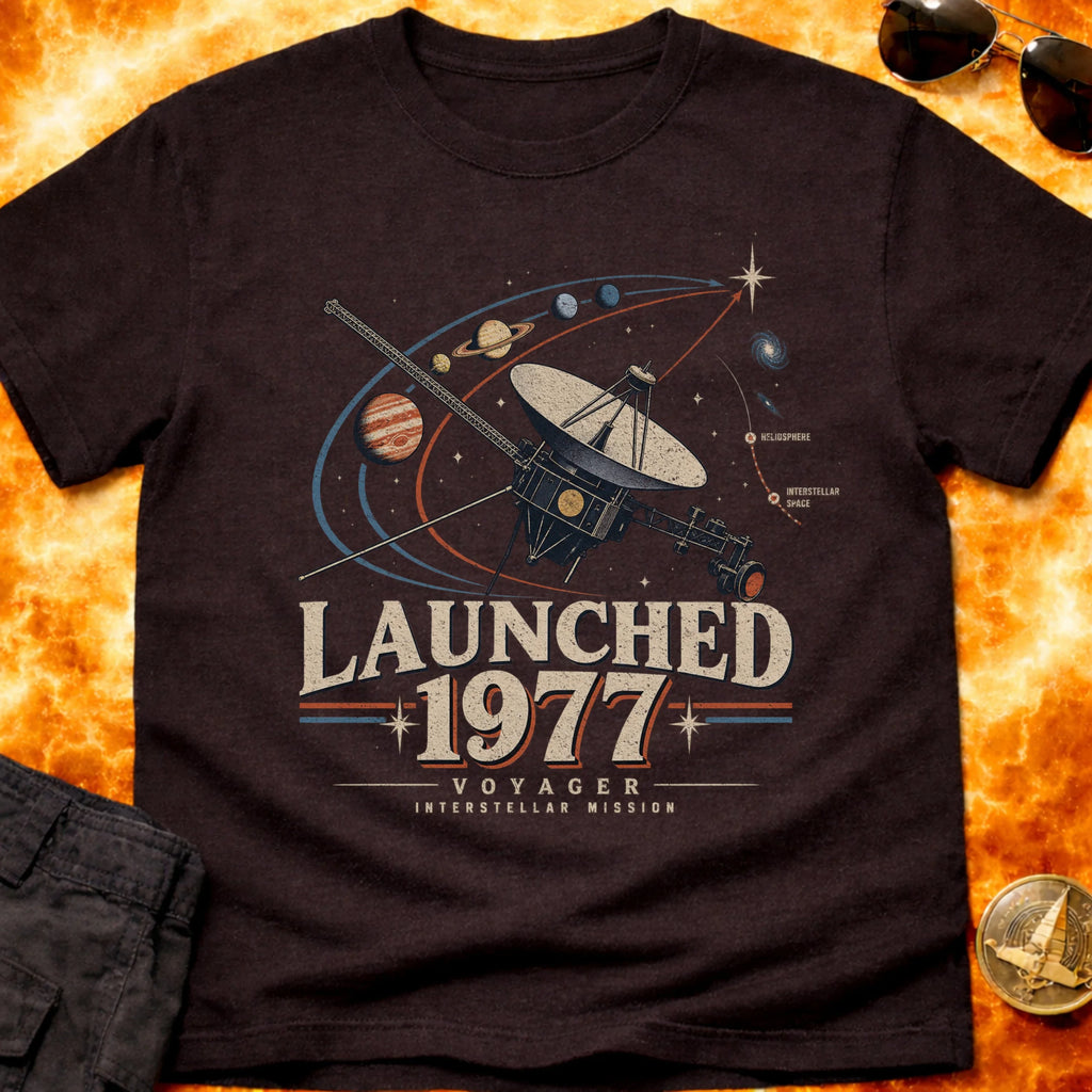 Voyager Launched 1977 Vintage T-Shirt product image 1
