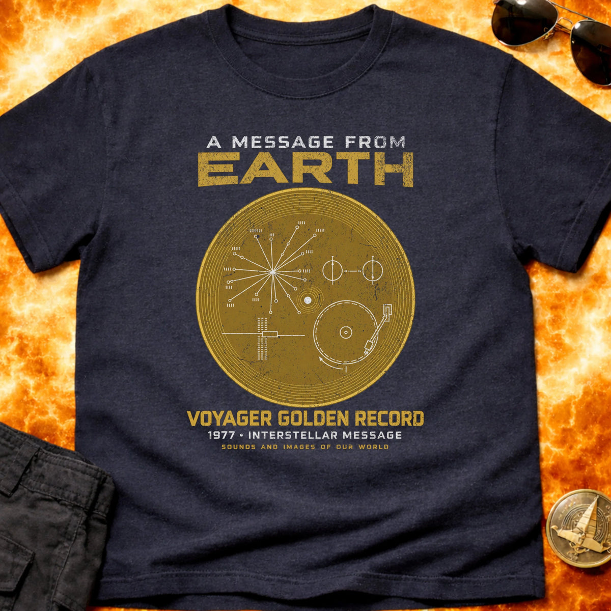 Voyager Message Instructions T-Shirt product image 3