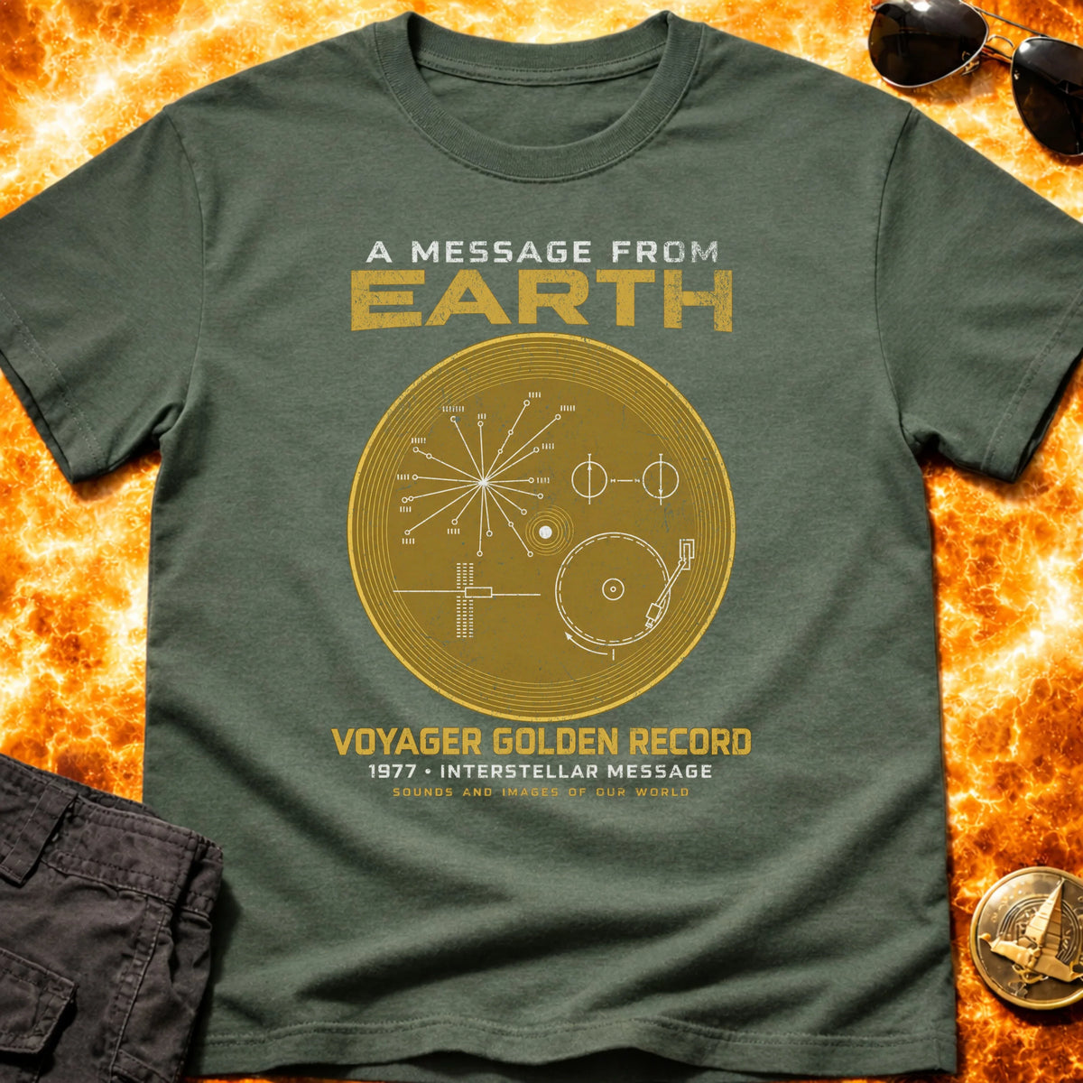 Voyager Message Instructions T-Shirt product image 2