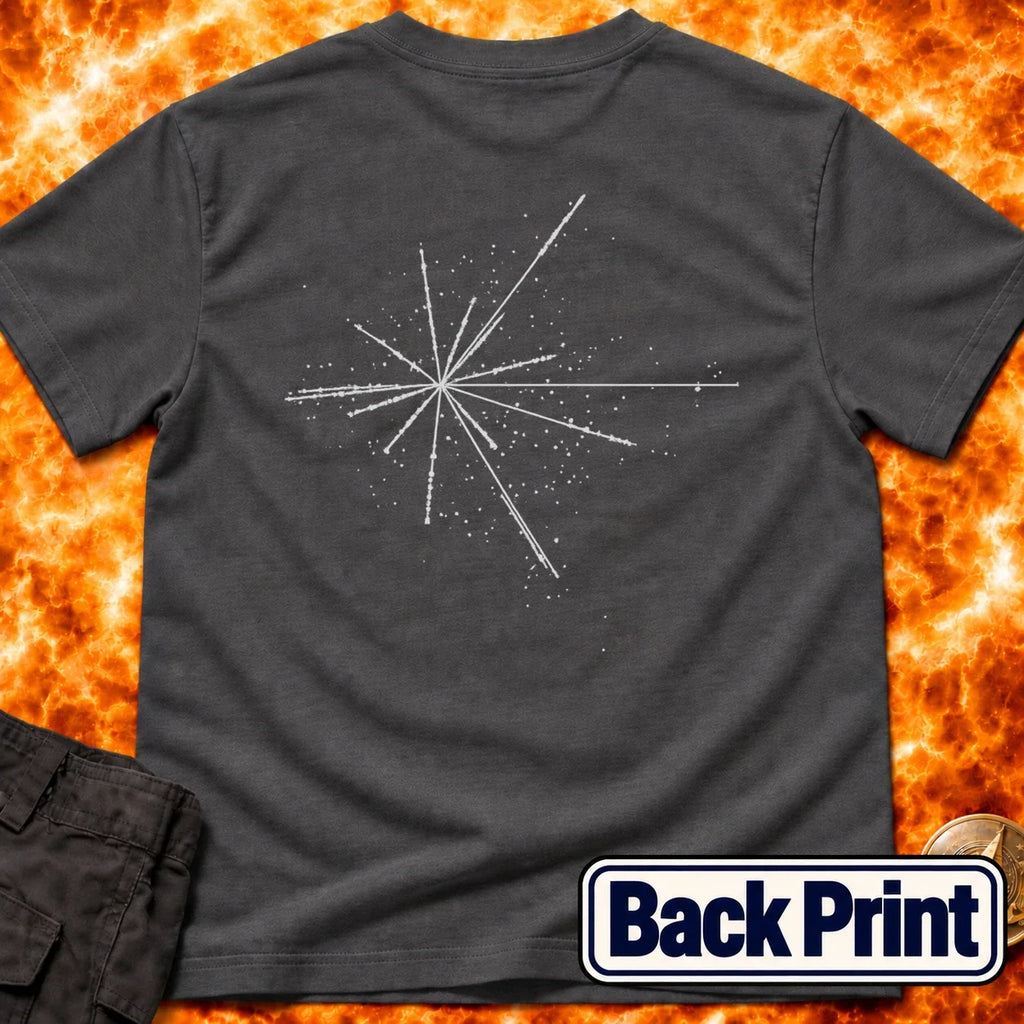 Voyager Pulsar Map Back Print T-Shirt product image 6