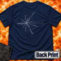 Voyager Pulsar Map Back Print T-Shirt product image 1