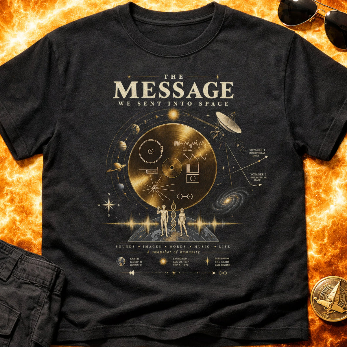 Voyager The Message T-Shirt product image 2