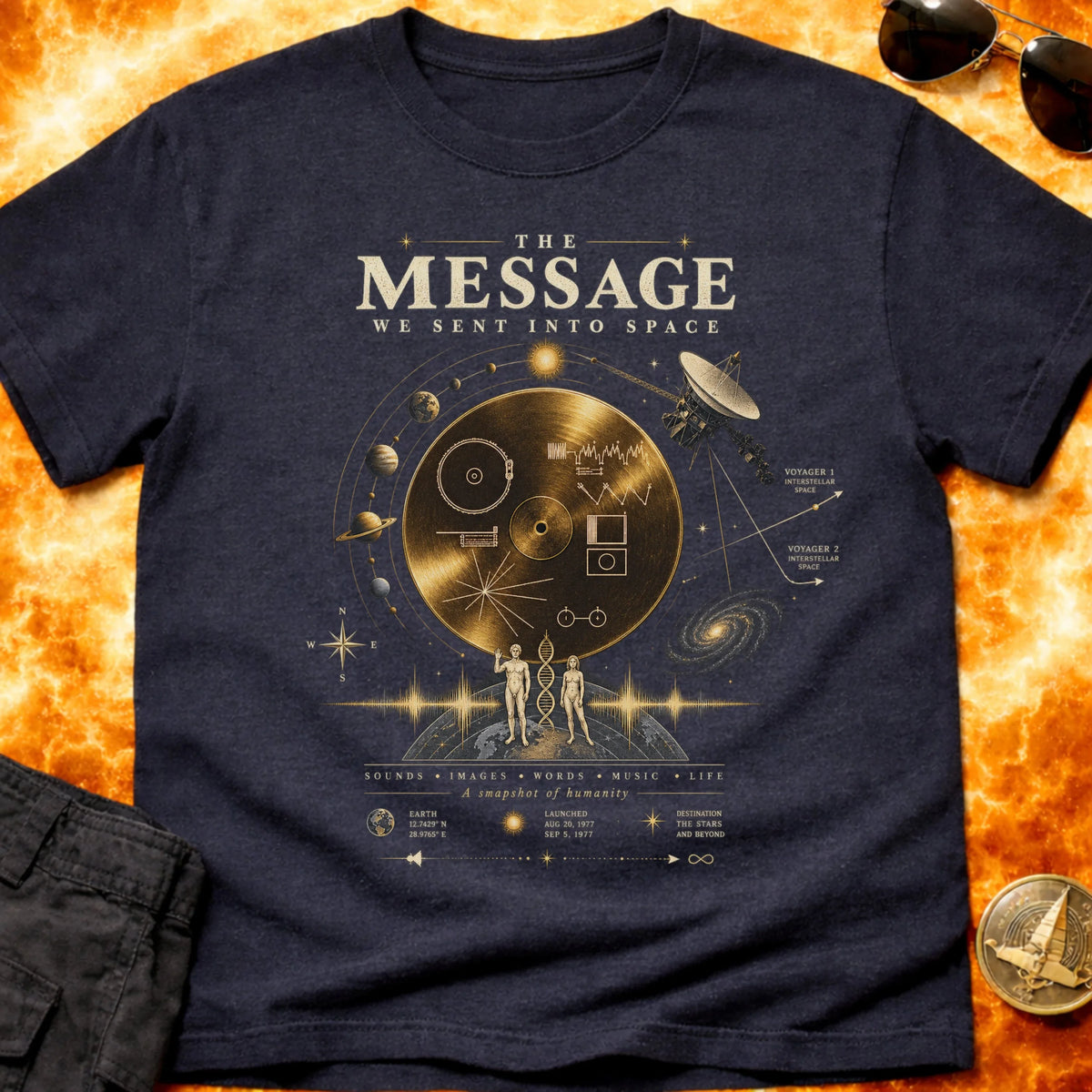 Voyager The Message T-Shirt product image 4