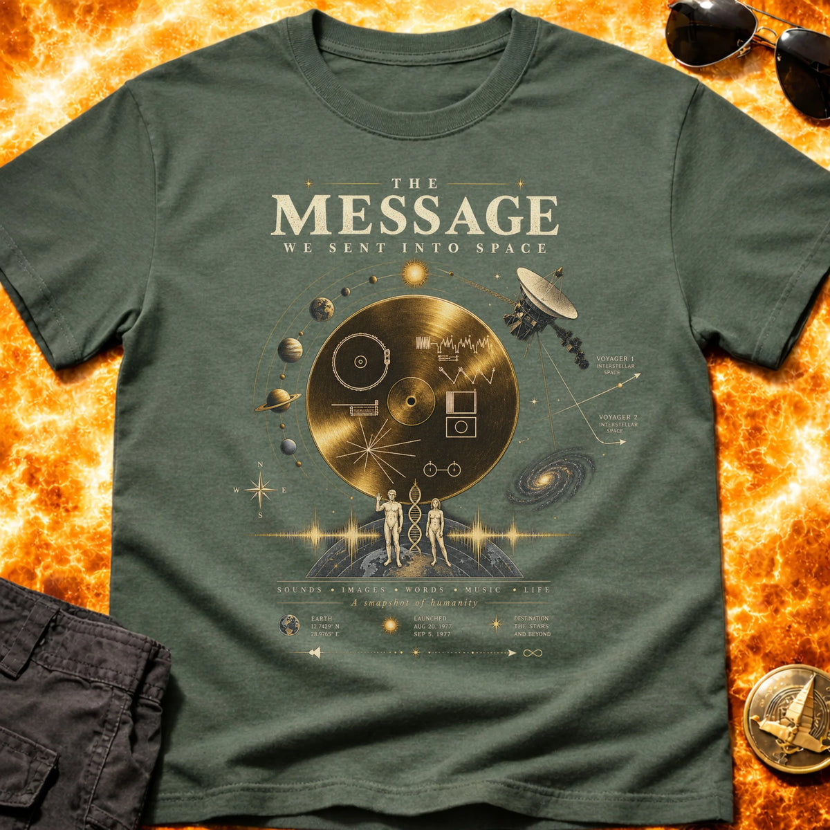 Voyager The Message T-Shirt product image 5
