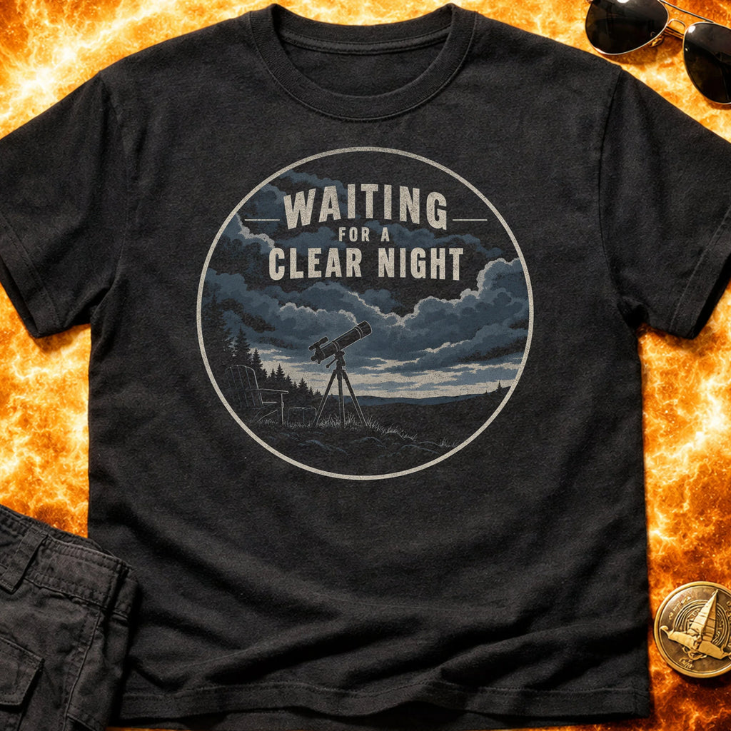 Waiting For A Clear Night T-Shirt product image 3