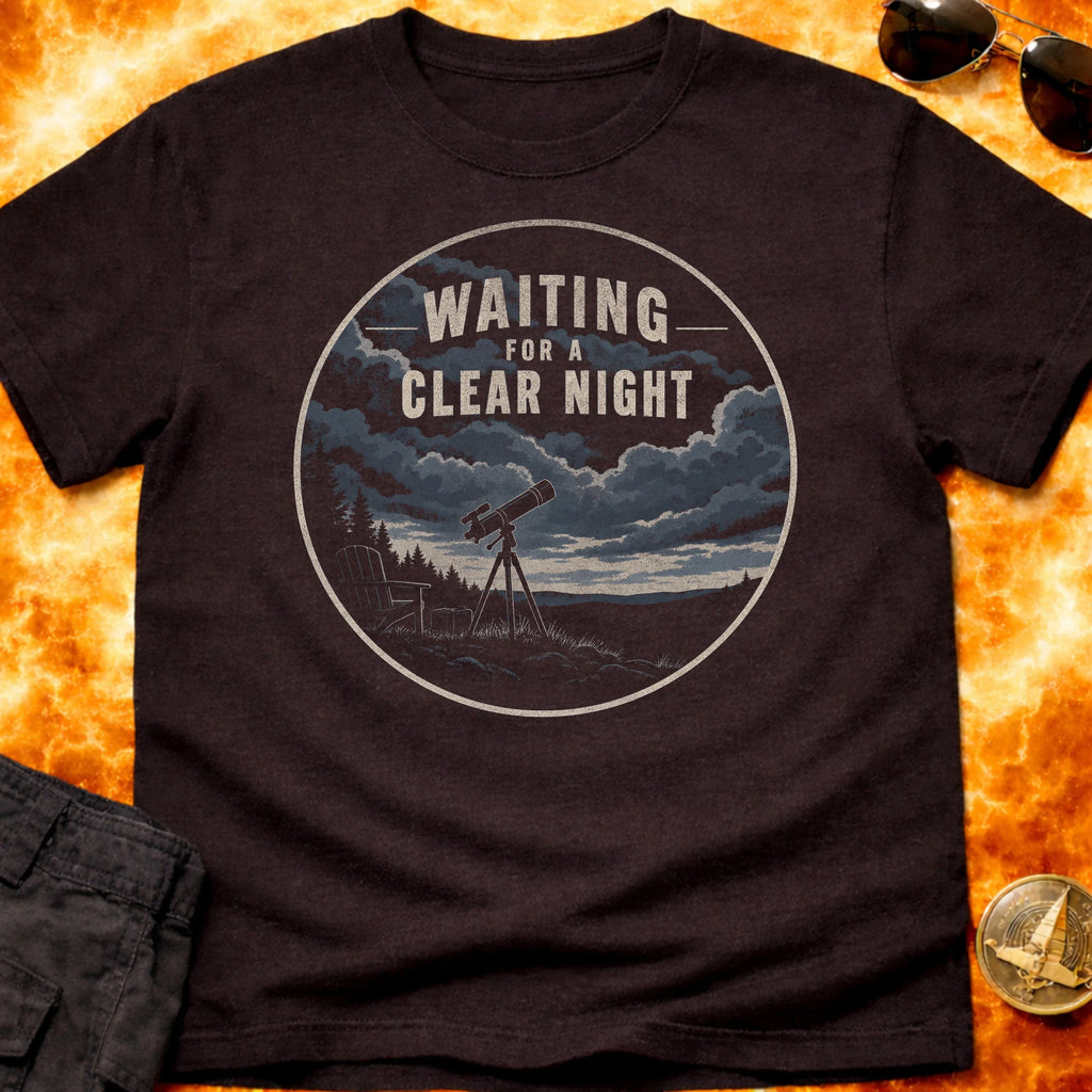 Waiting For A Clear Night T-Shirt product image 4