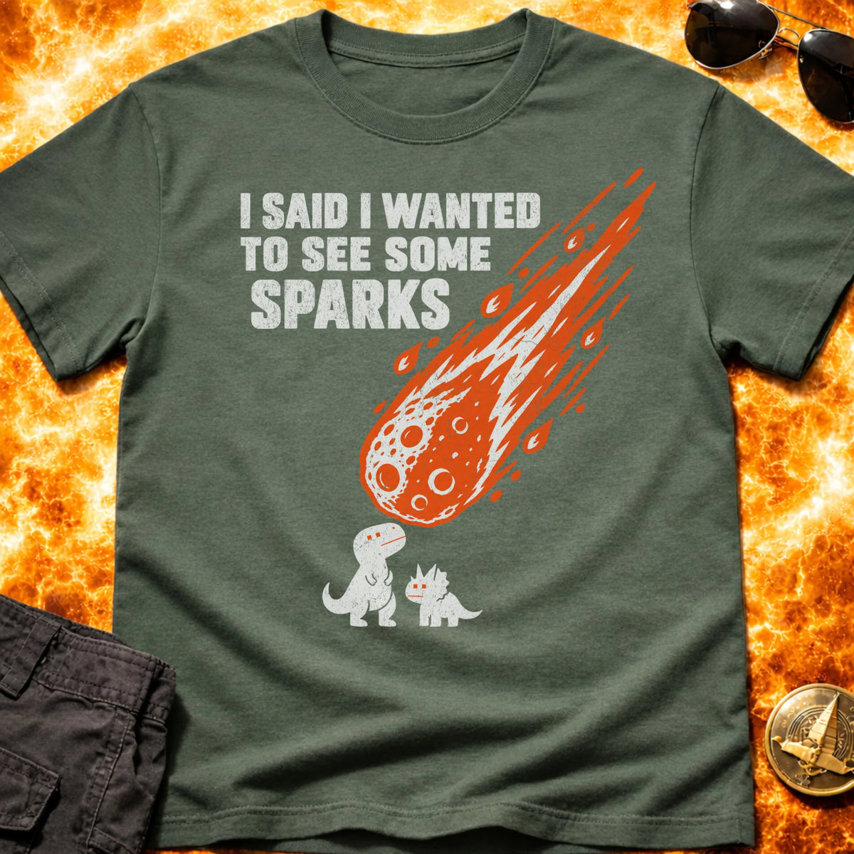 Wanted To See Sparks T-Shirt product image 2