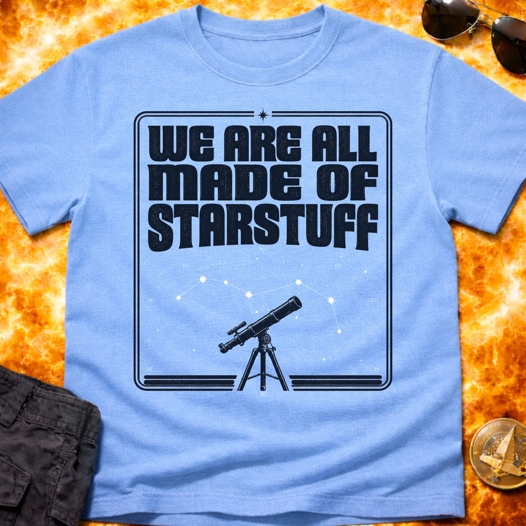 We Are All Made of Star Stuff Telescope T-Shirt product image 2