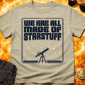 We Are All Made of Star Stuff Telescope T-Shirt product image 1