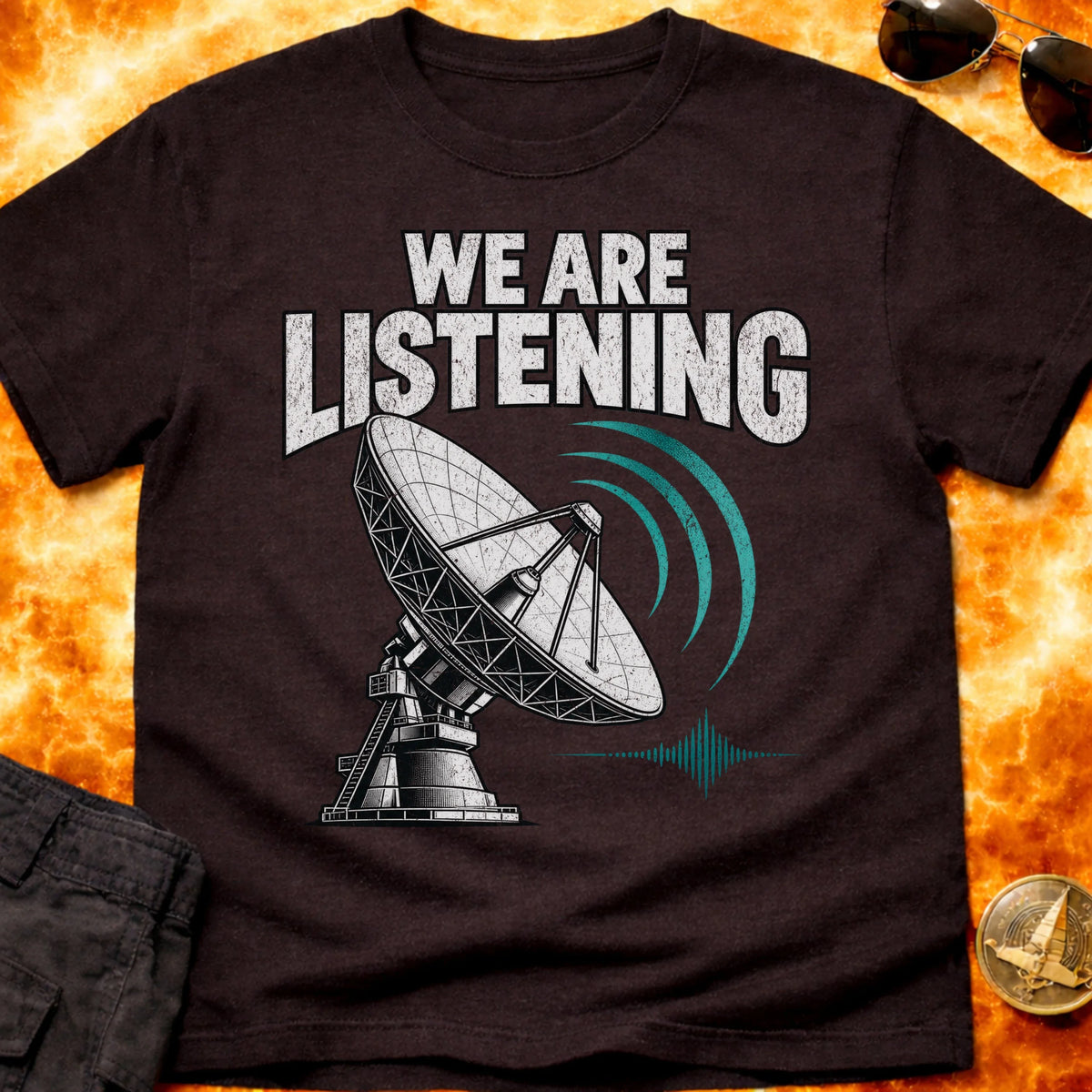 We Are Listening T-Shirt product image 6