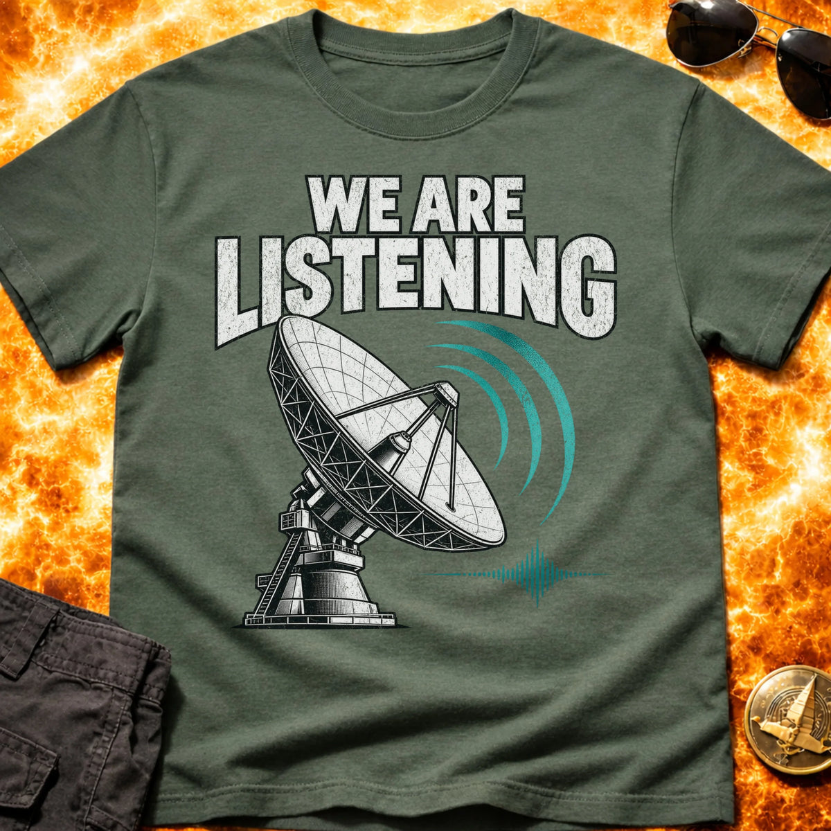 We Are Listening T-Shirt product image 5