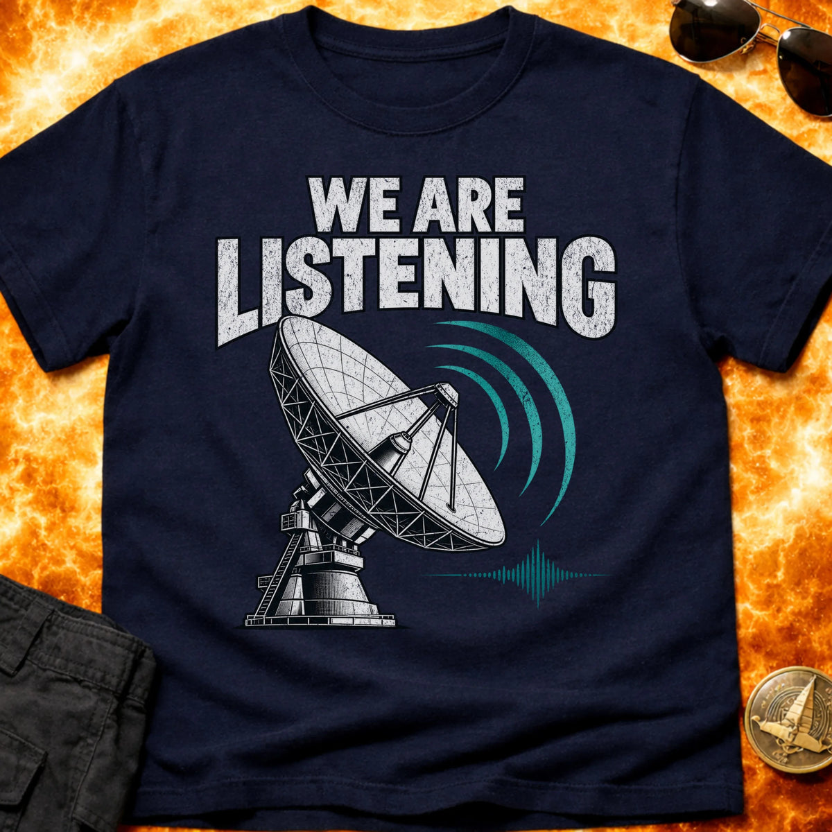 We Are Listening T-Shirt product image 3