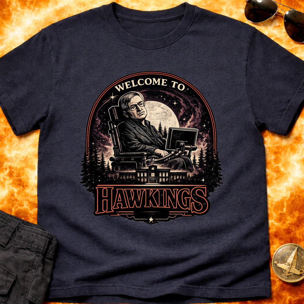 Welcome to Hawkings Vintage T-Shirt product image 6