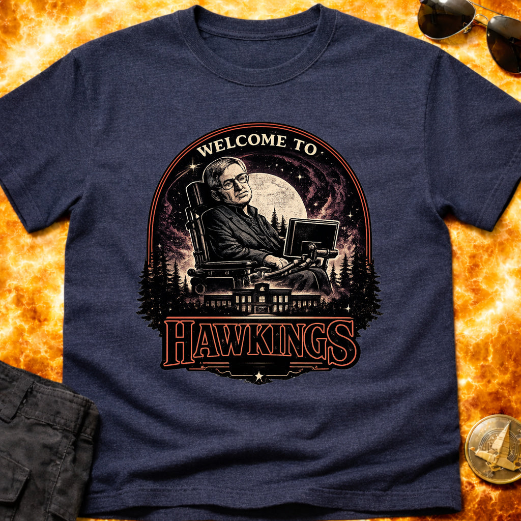 Welcome to Hawkings Vintage T-Shirt product image 5